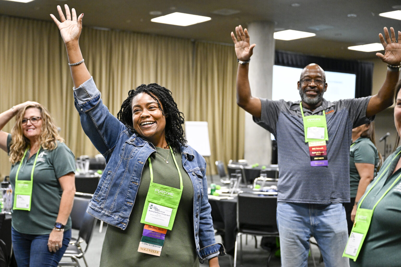 NRPA Conference attendees participate in education session