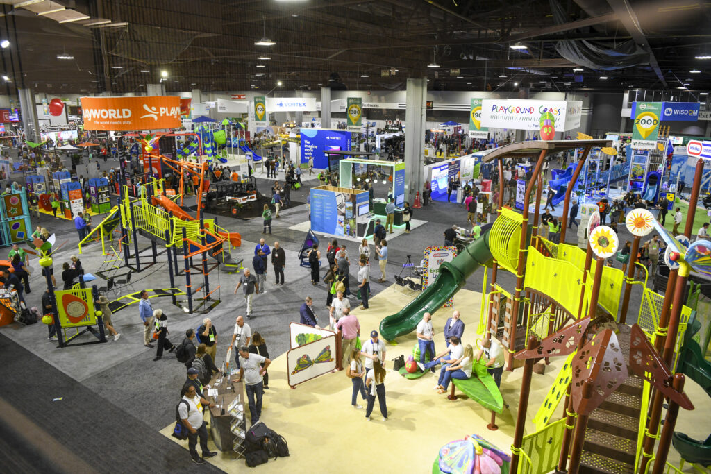 Overview of 2024 NRPA Annual Conference exhibit hall
