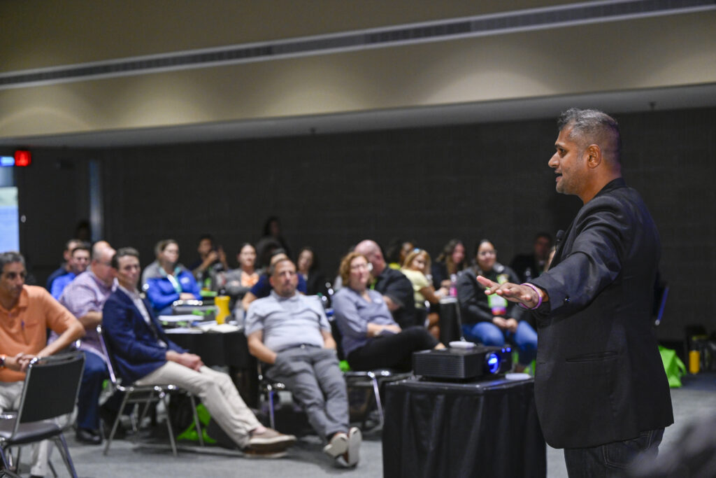 NRPA Annual Conference attendees listen to speaker during pre-conference workshop