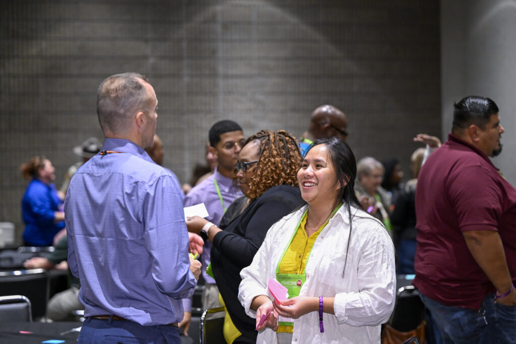 NRPA Annual Conference attendees participate in networking activity