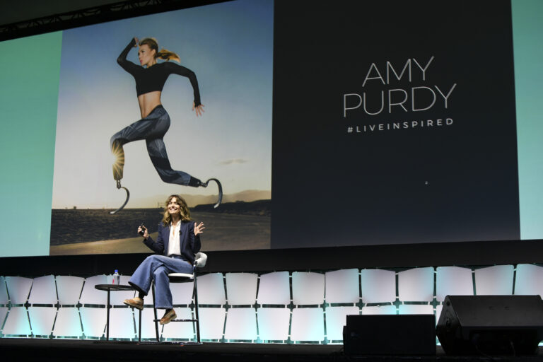 Keynote Amy Purdy speaks at the 2025 NRPA Annual Conference