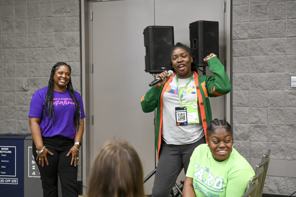 2025 NRPA Annual Conference speakers engage with attendees during an education session