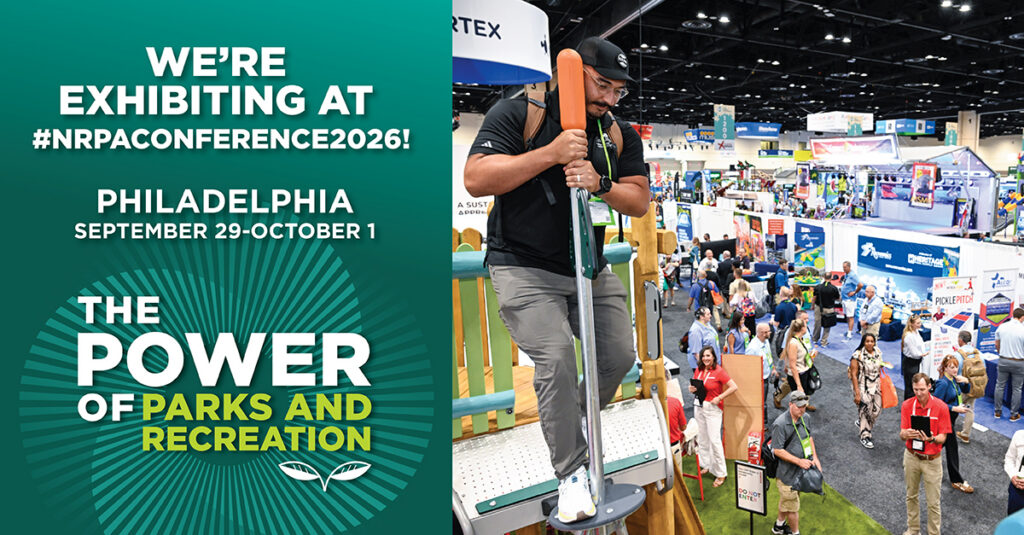2026 NRPA Annual Conference Exhibitor LinkedIn graphic example